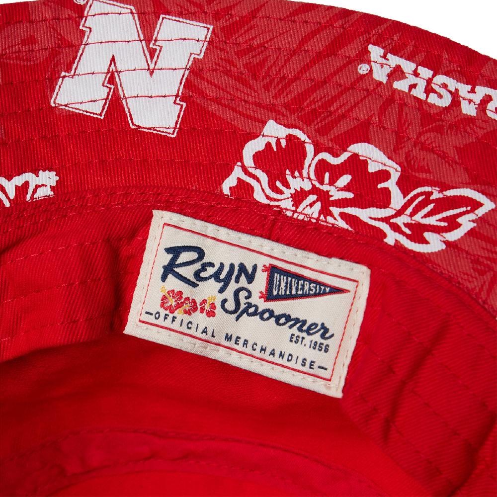 Reyn Spooner UNIVERSITY OF NEBRASKA BUCKET HAT