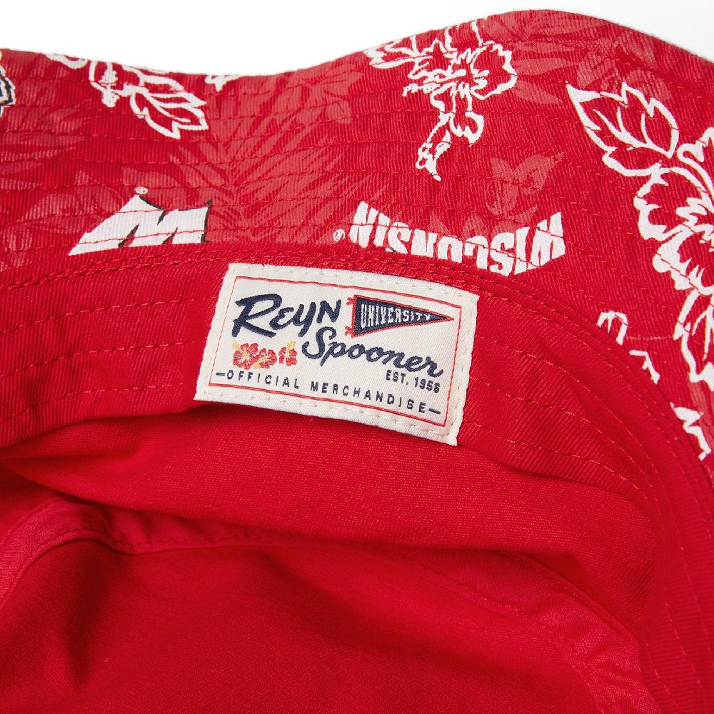 Reyn Spooner UNIVERSITY OF WISCONSIN BUCKET HAT