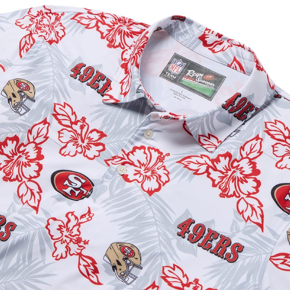 Reyn Spooner SAN FRANCISCO 49ERS GAME DAY PERFORMANCE POLO
