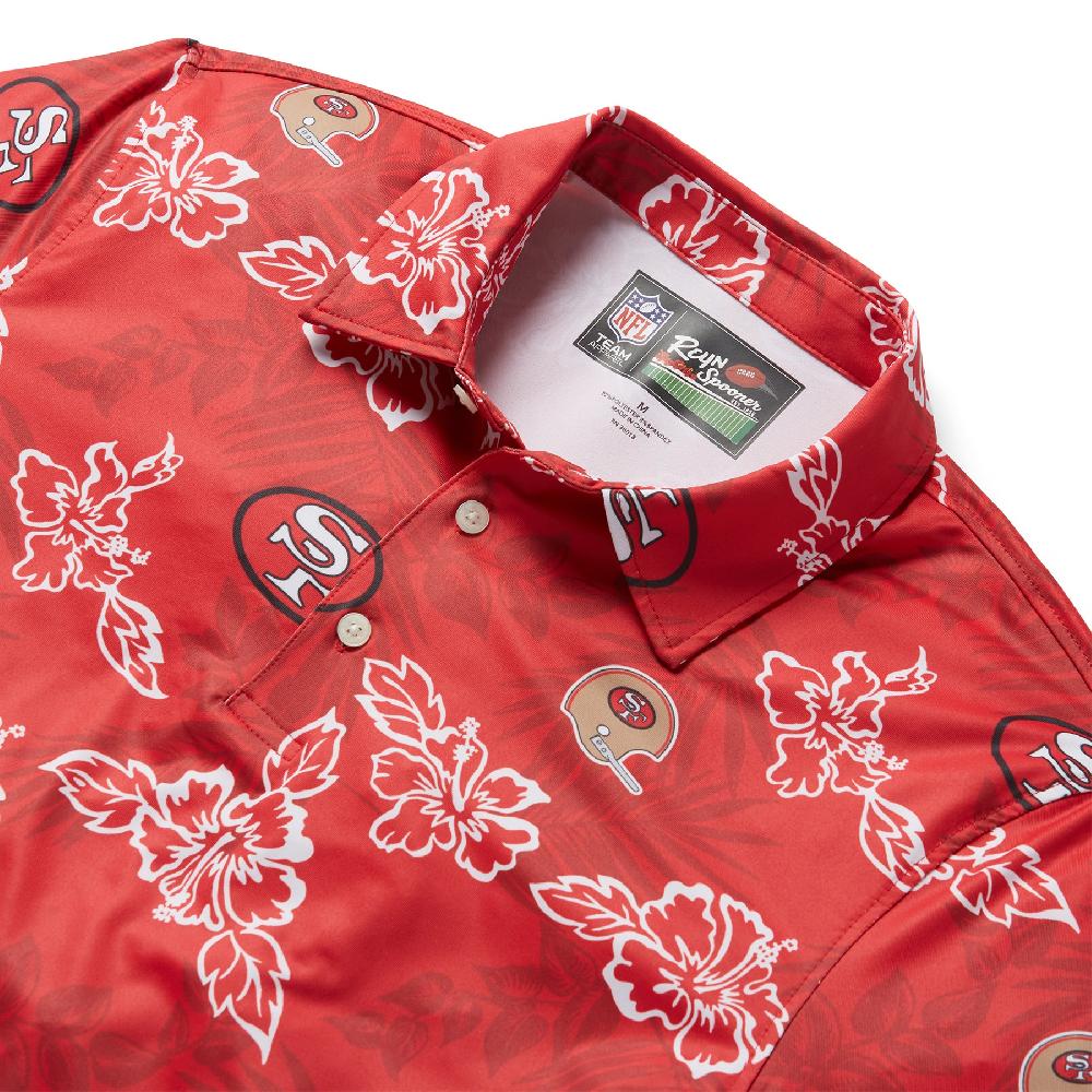Reyn Spooner SAN FRANCISCO 49ERS THROWBACK PERFORMANCE POLO