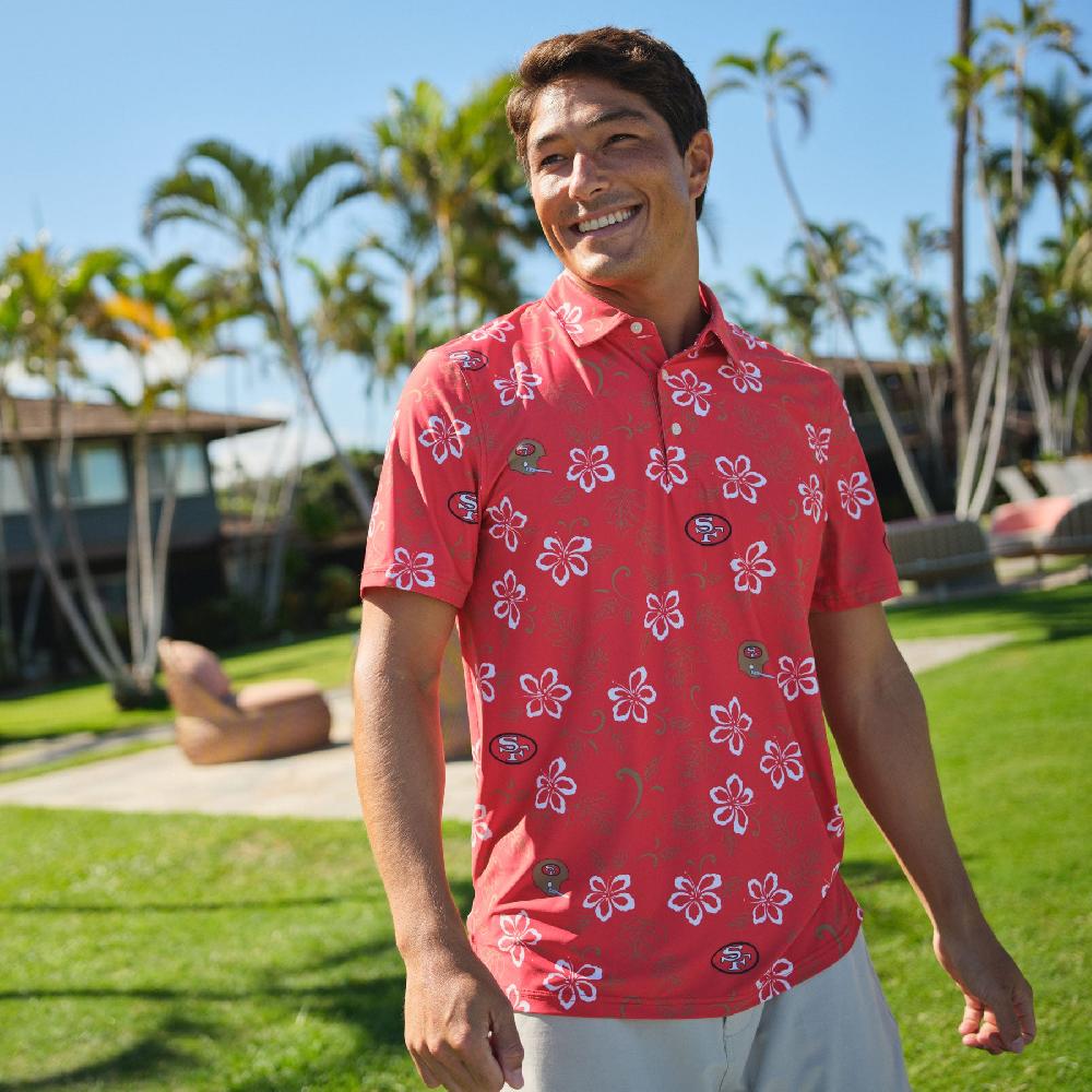 Reyn Spooner SAN FRANCISCO 49ERS THROWBACK PERFORMANCE POLO