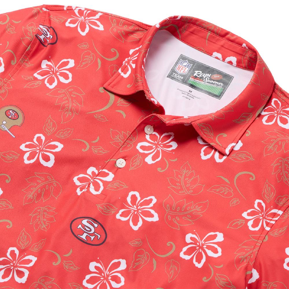 Reyn Spooner SAN FRANCISCO 49ERS THROWBACK PERFORMANCE POLO