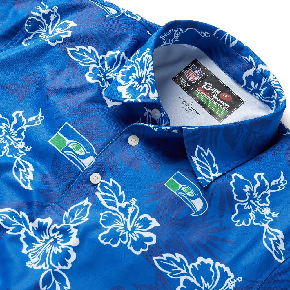 Reyn Spooner SEATTLE SEAHAWKS THROWBACK PERFORMANCE POLO