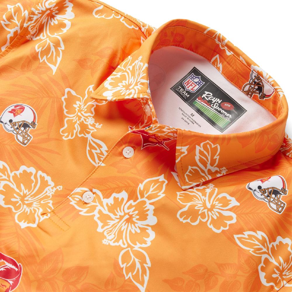 Reyn Spooner TAMPA BAY BUCCANEERS THROWBACK PERFORMANCE POLO