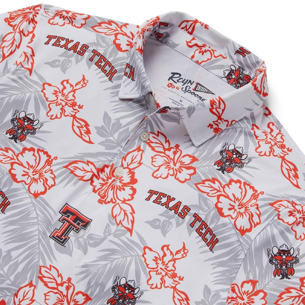 Reyn Spooner TEXAS TECH UNIVERSITY PUA PERFORMANCE POLO