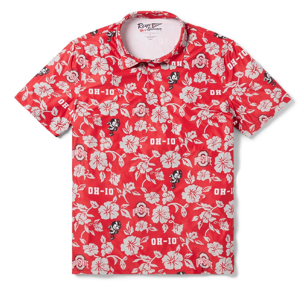 reyn spooner THE OHIO STATE UNIVERSITY GAME DAY PERFORMANCE POLO