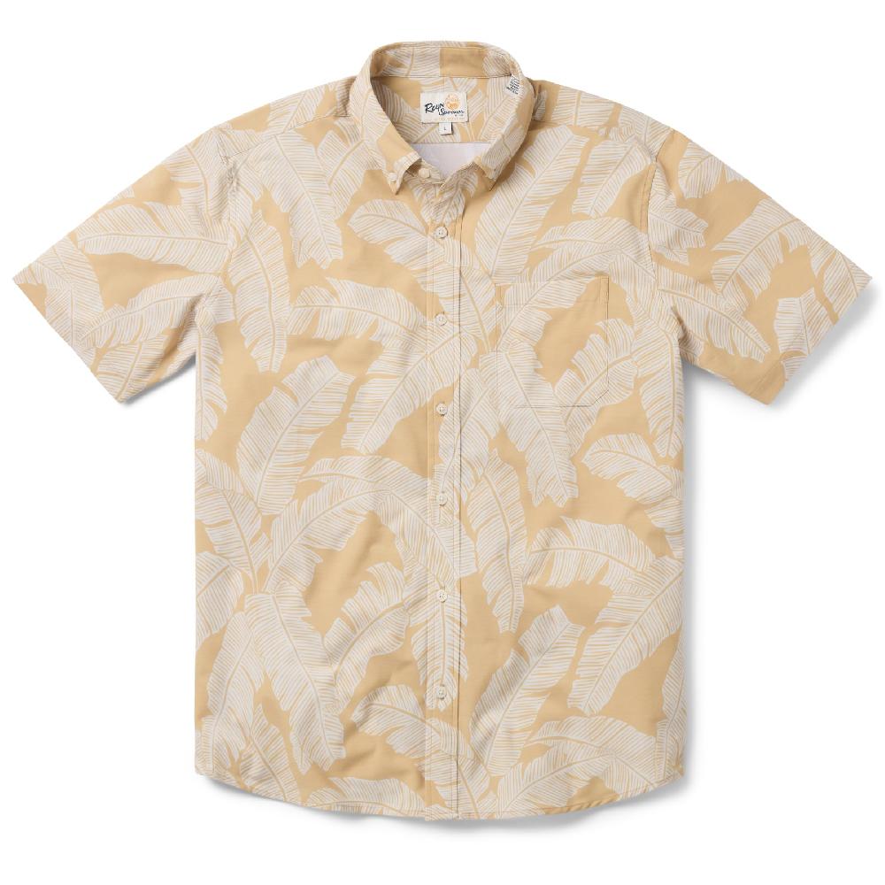 Reyn Spooner TROPICAL SHADE PERFORMANCE ALOHA SHIRT