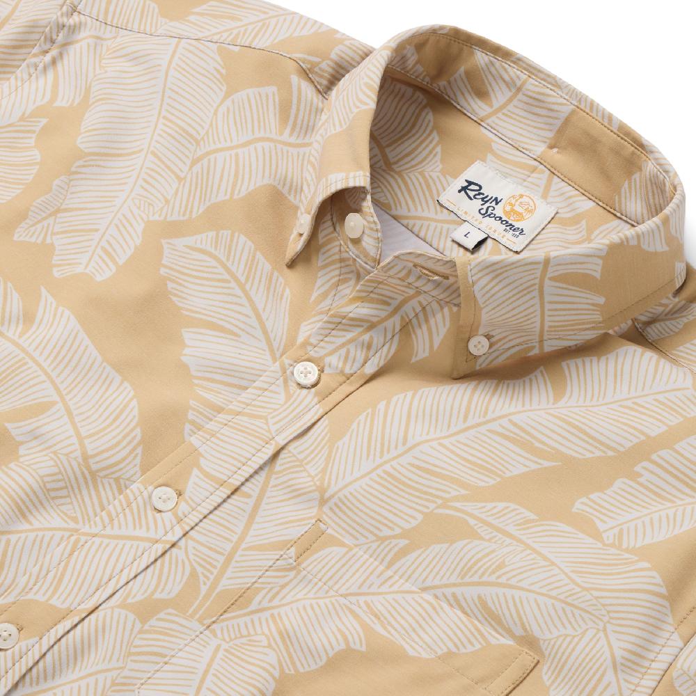 Reyn Spooner TROPICAL SHADE PERFORMANCE ALOHA SHIRT