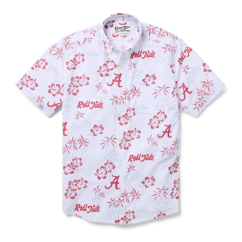 reyn spooner UNIVERSITY OF ALABAMA KEKAI PERFORMANCE BUTTON FRONT