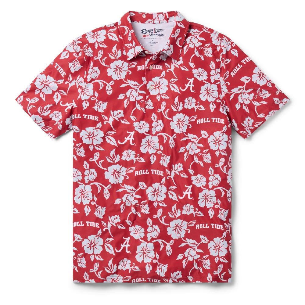 reyn spooner UNIVERSITY OF ALABAMA PUA PERFORMANCE POLO