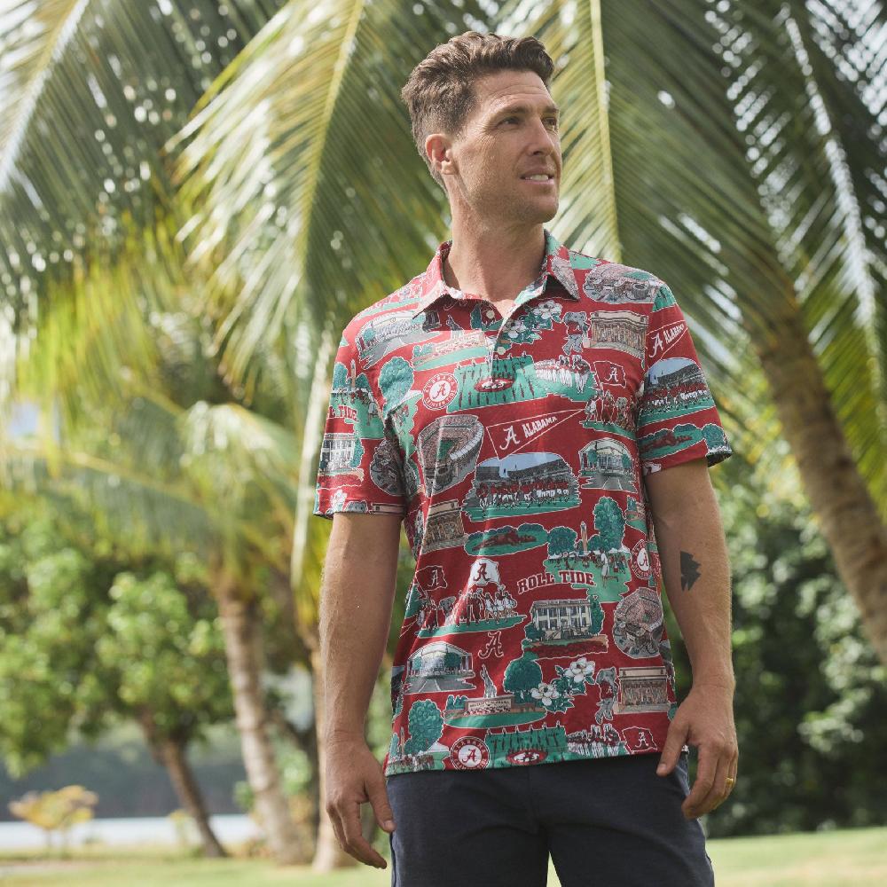 Reyn Spooner UNIVERSITY OF ALABAMA SCENIC PERFORMANCE POLO