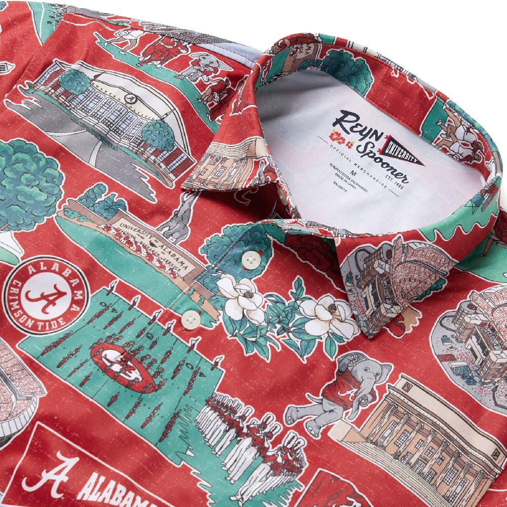 Reyn Spooner UNIVERSITY OF ALABAMA SCENIC PERFORMANCE POLO