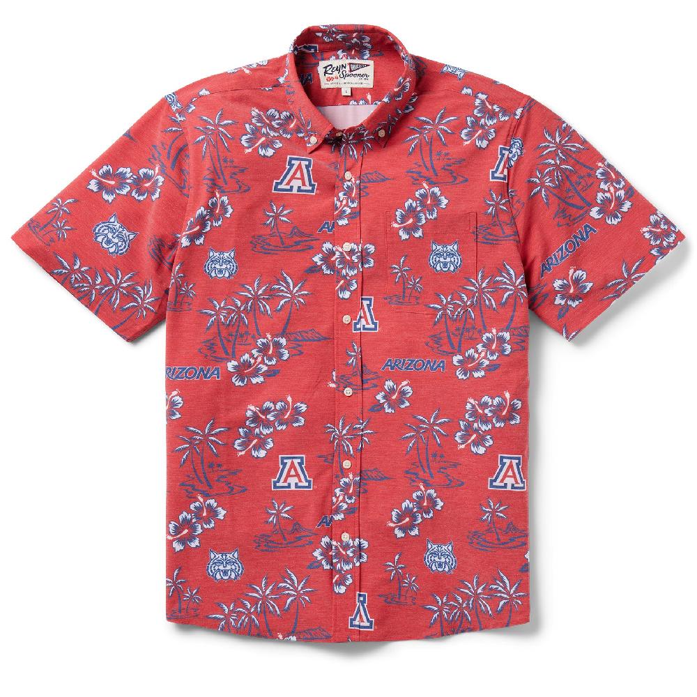 reyn spooner UNIVERSITY OF ARIZONA GAME DAY PERFORMANCE BUTTON FRONT