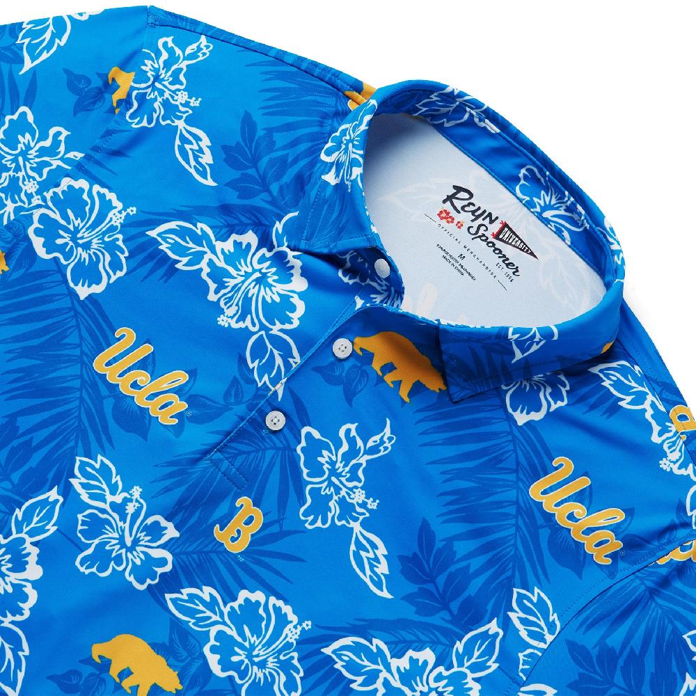 Reyn Spooner UNIVERSITY OF CALIFORNIA LOS ANGELES PUA PERFORMANCE POLO
