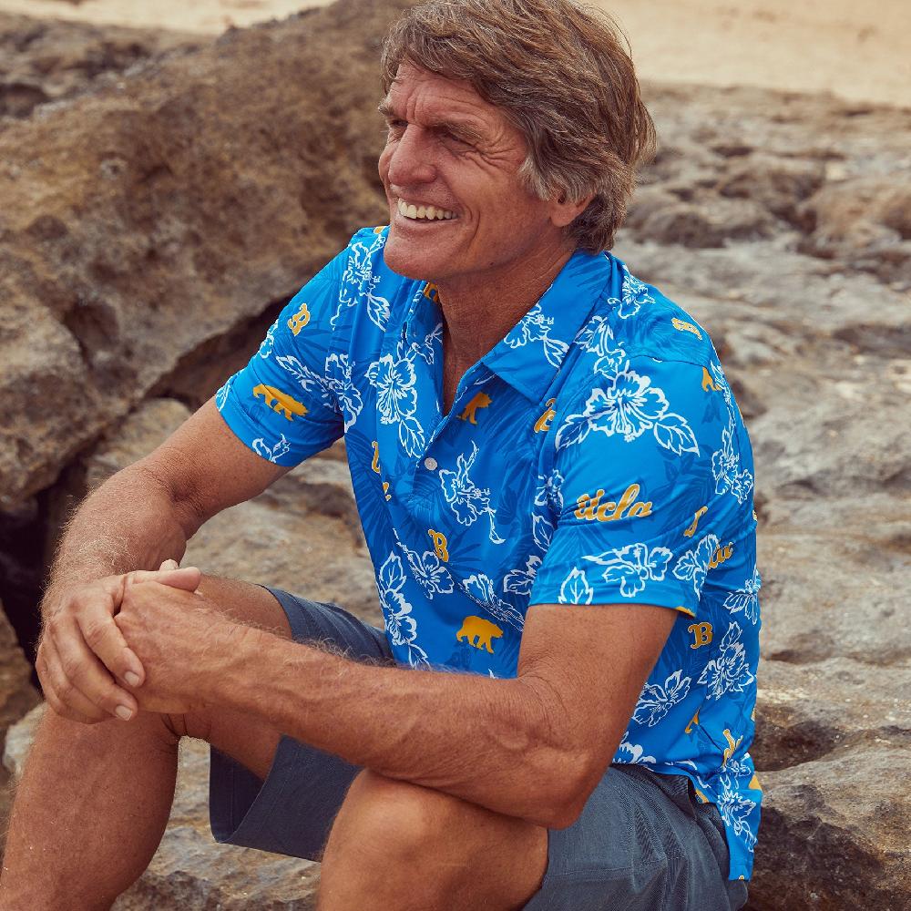 Reyn Spooner UNIVERSITY OF CALIFORNIA LOS ANGELES PUA PERFORMANCE POLO