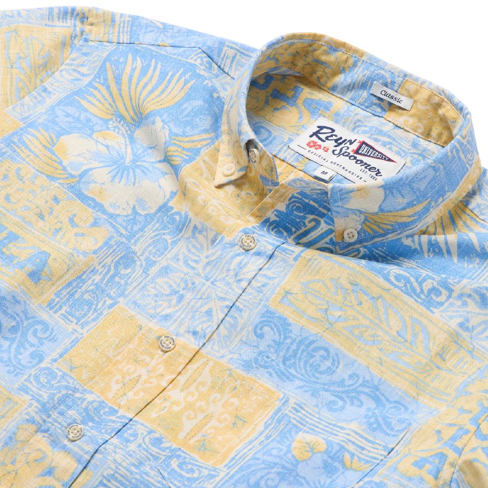 Reyn Spooner UNIVERSITY OF CALIFORNIA LOS ANGELES TAPA FLORAL