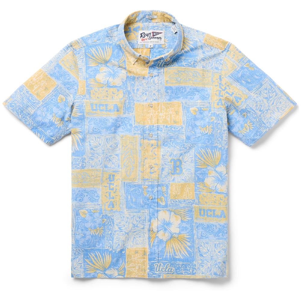 reyn spooner UNIVERSITY OF CALIFORNIA LOS ANGELES TAPA FLORAL