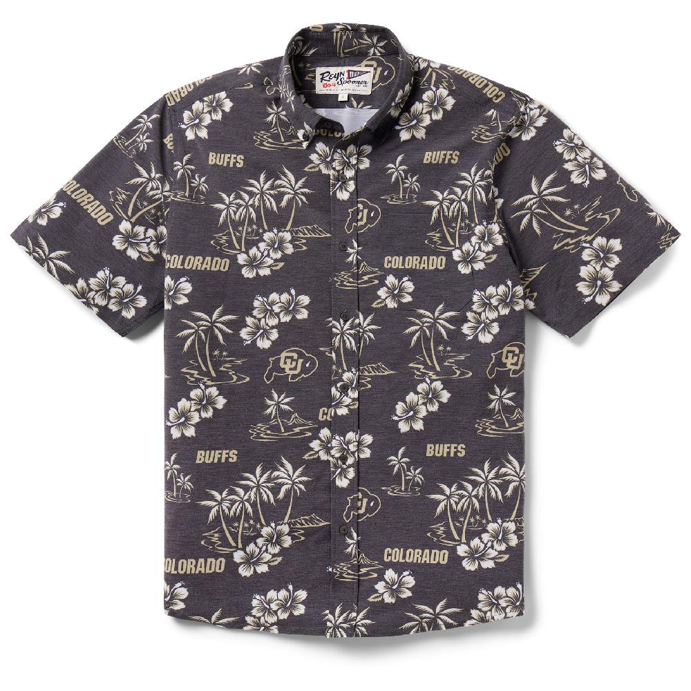 reyn spooner UNIVERSITY OF COLORADO GAME DAY PERFORMANCE BUTTON FRONT