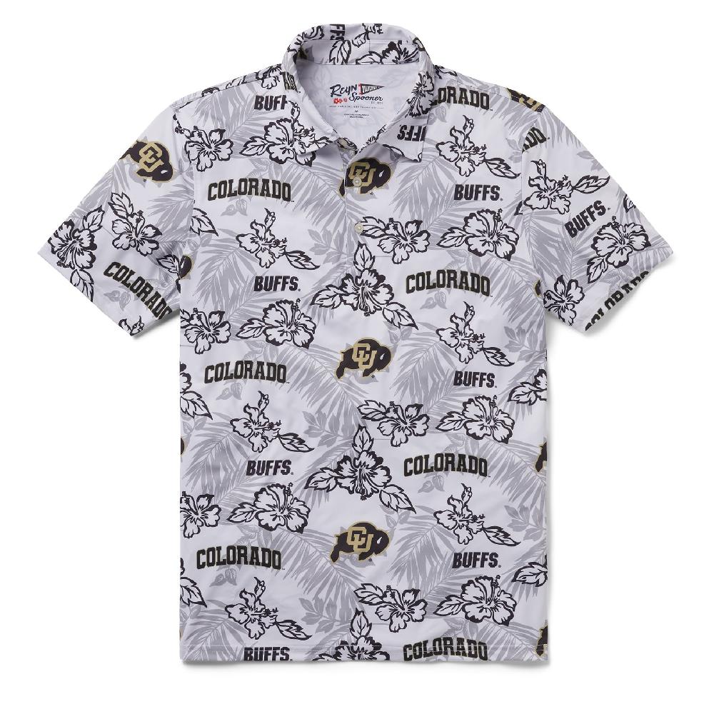 reyn spooner UNIVERSITY OF COLORADO PUA PERFORMANCE POLO