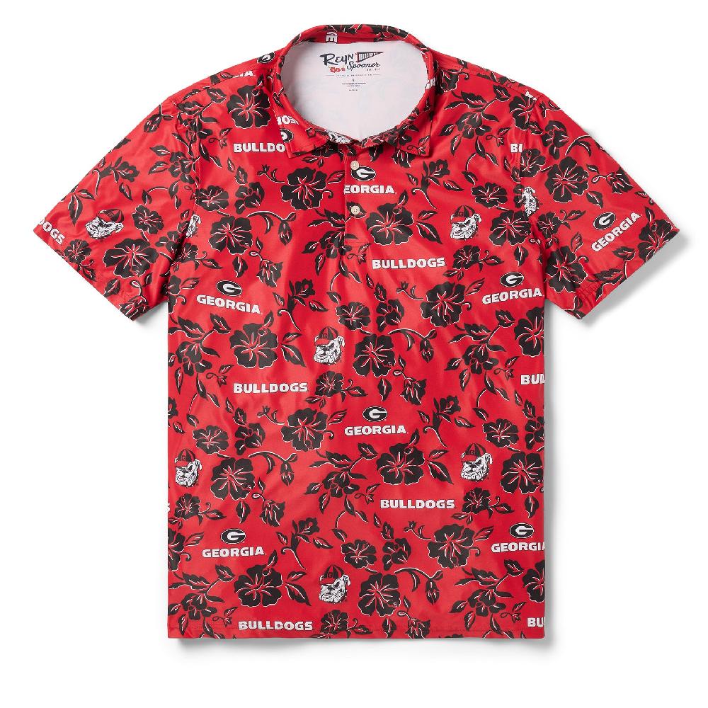 reyn spooner UNIVERSITY OF GEORGIA GAME DAY PERFORMANCE POLO