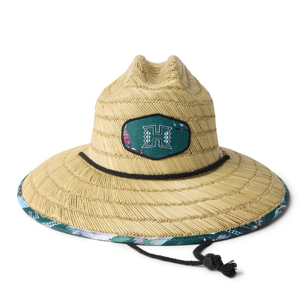 reyn spooner UNIVERSITY OF HAWAI'I SCENIC STRAW HAT
