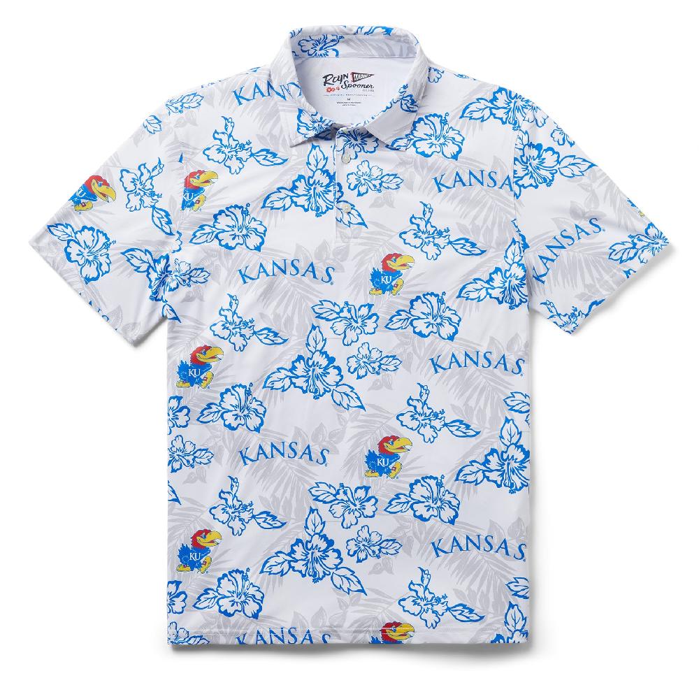 reyn spooner UNIVERSITY OF KANSAS PUA PERFORMANCE POLO