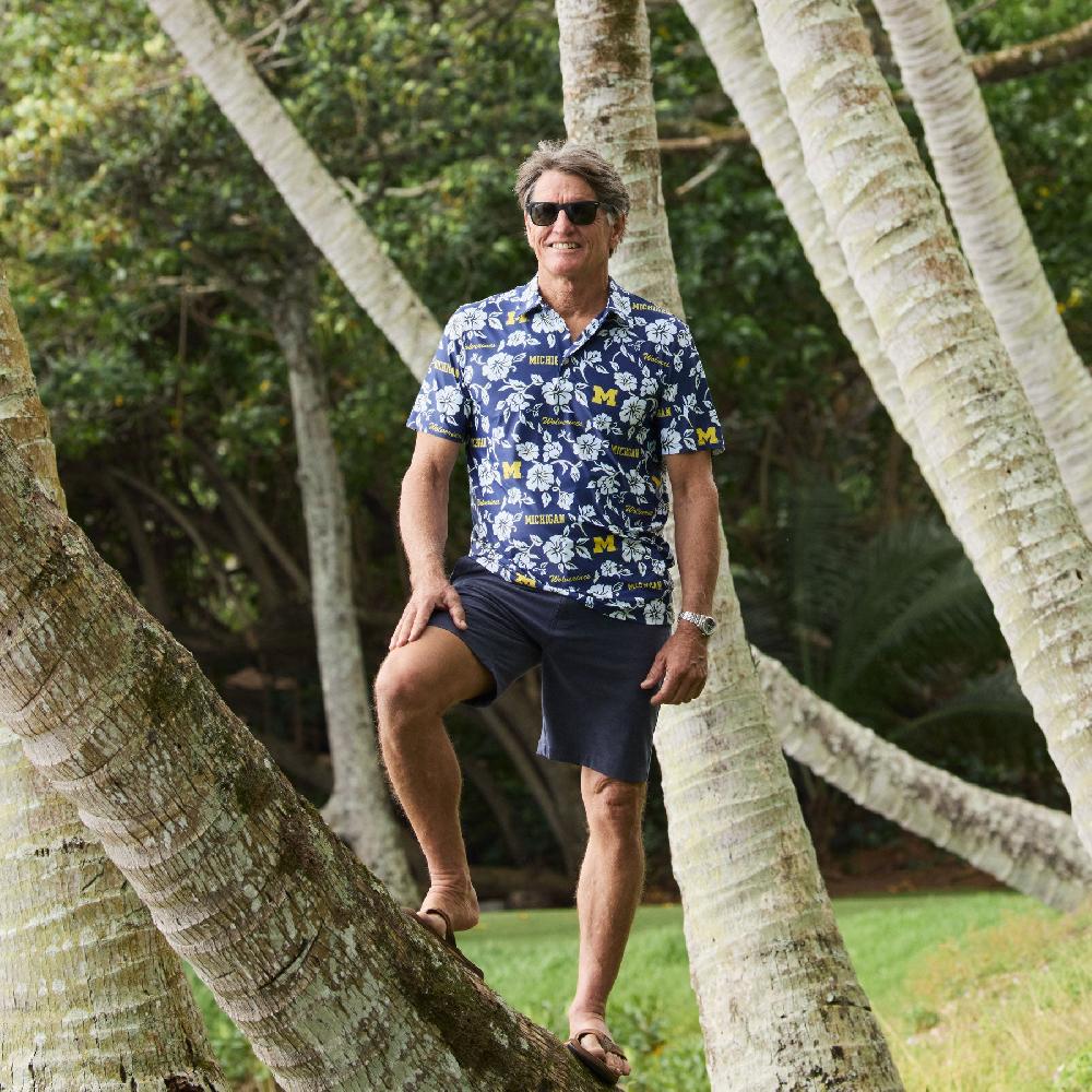 Reyn Spooner UNIVERSITY OF MICHIGAN GAME DAY PERFORMANCE POLO