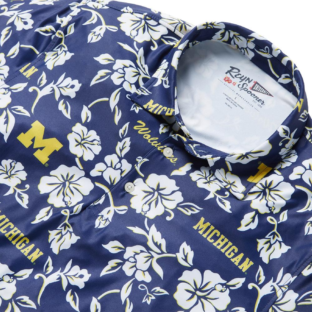 Reyn Spooner UNIVERSITY OF MICHIGAN GAME DAY PERFORMANCE POLO