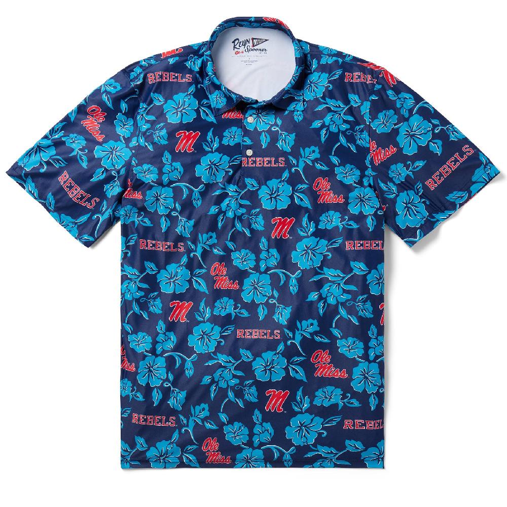 reyn spooner UNIVERSITY OF MISSISSIPPI GAME DAY PERFORMANCE POLO