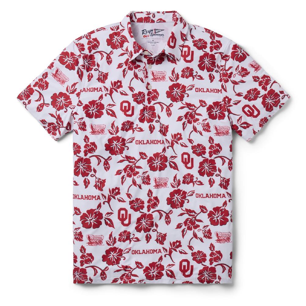 reyn spooner UNIVERSITY OF OKLAHOMA PUA PERFORMANCE POLO