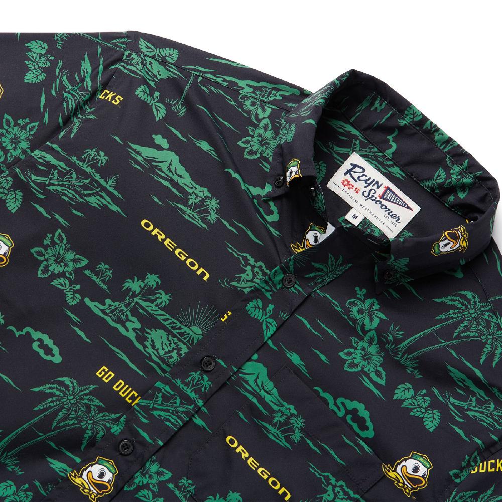 Reyn Spooner UNIVERSITY OF OREGON KEKAI PERFORMANCE BUTTON FRONT