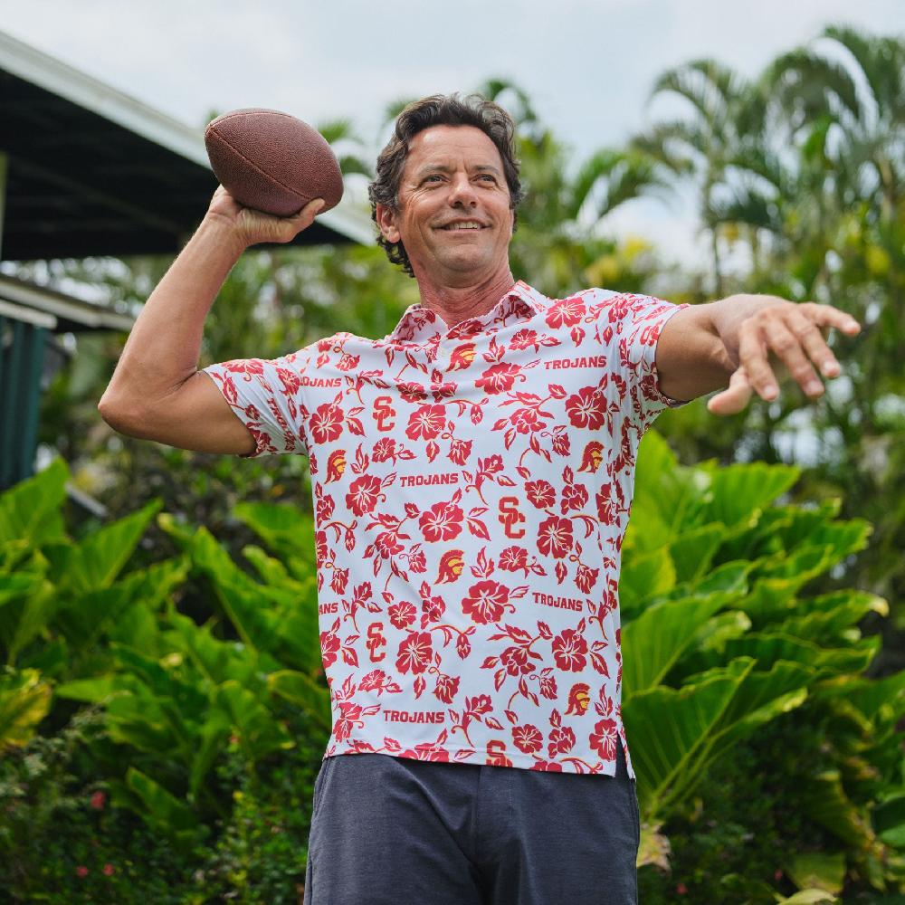 Reyn Spooner UNIVERSITY OF SOUTHERN CALIFORNIA PUA PERFORMANCE POLO