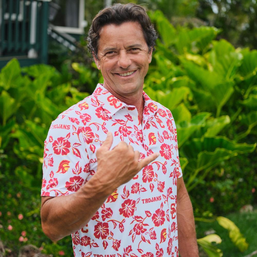 Reyn Spooner UNIVERSITY OF SOUTHERN CALIFORNIA PUA PERFORMANCE POLO