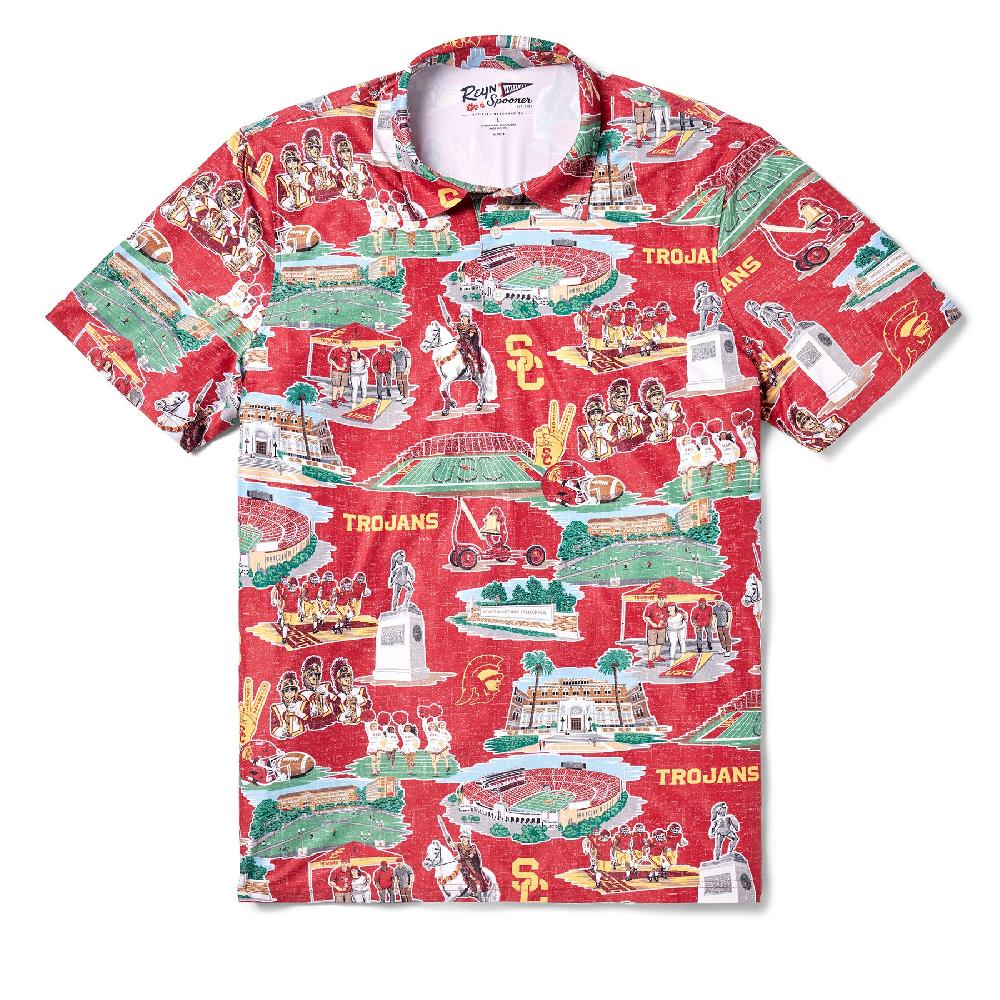 reyn spooner UNIVERSITY OF SOUTHERN CALIFORNIA SCENIC PERFORMANCE POLO