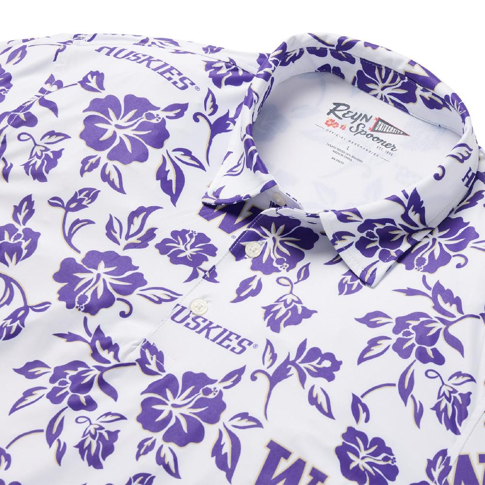 Reyn Spooner UNIVERSITY OF WASHINGTON GAME DAY PERFORMANCE POLO