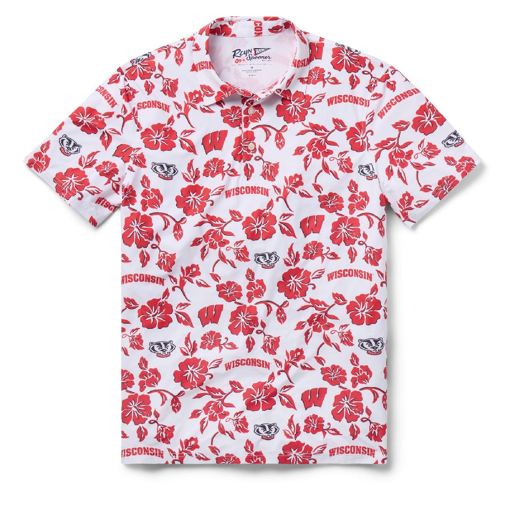 reyn spooner UNIVERSITY OF WISCONSIN PUA PERFORMANCE POLO