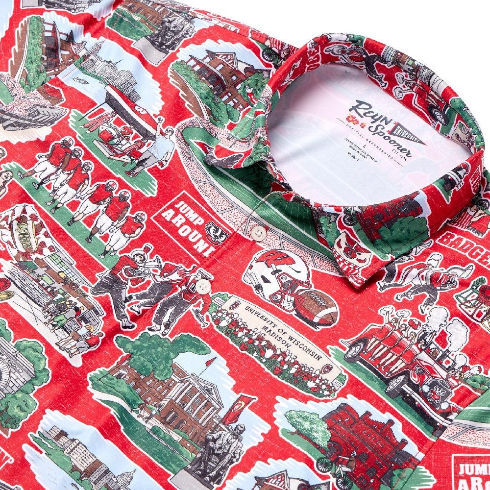 Reyn Spooner UNIVERSITY OF WISCONSIN SCENIC PERFORMANCE POLO