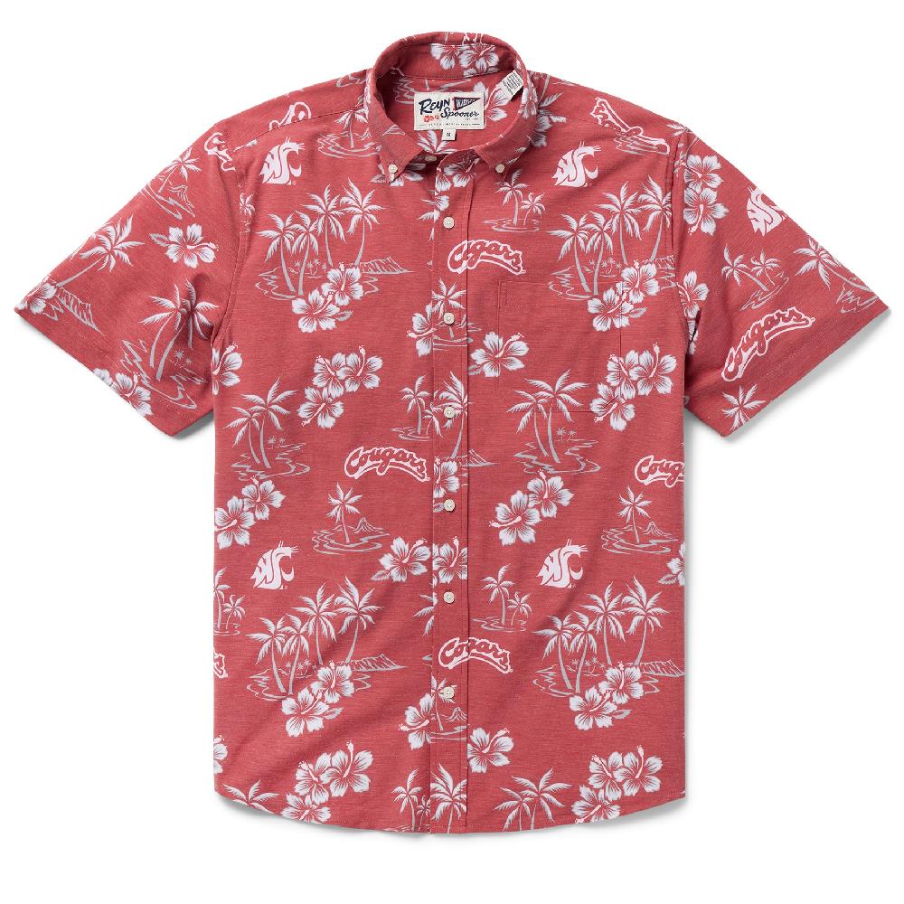 reyn spooner WASHINGTON STATE UNIVERSITY GAME DAY PERFORMANCE BUTTON FRONT