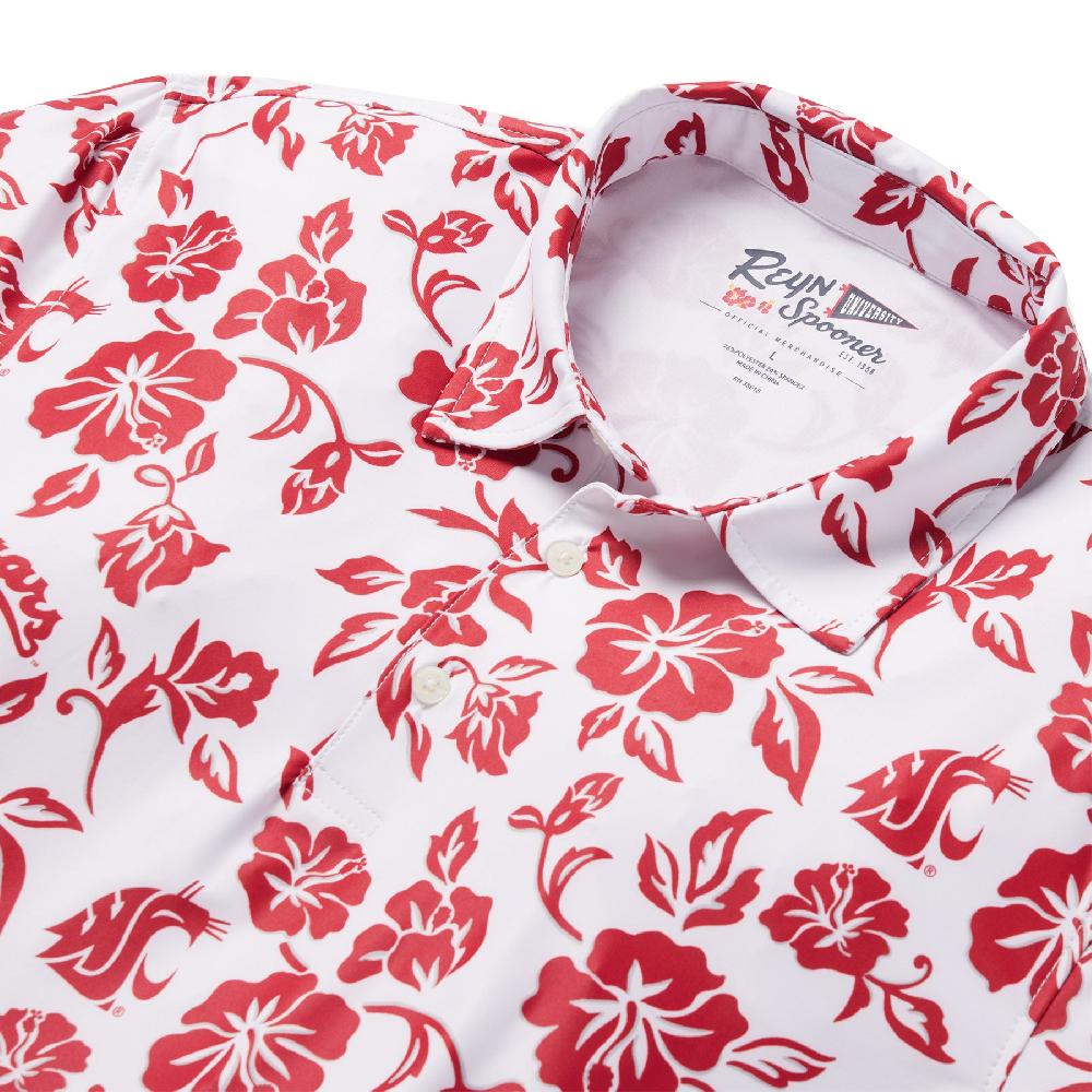 Reyn Spooner WASHINGTON STATE UNIVERSITY GAME DAY PERFORMANCE POLO