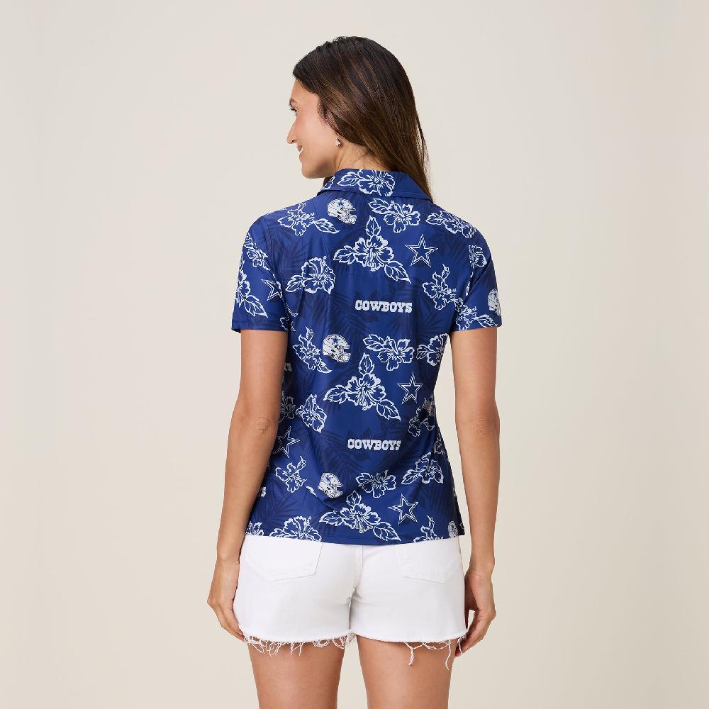 Reyn Spooner WOMEN'S DALLAS COWBOYS GAME DAY PERFORMANCE POLO