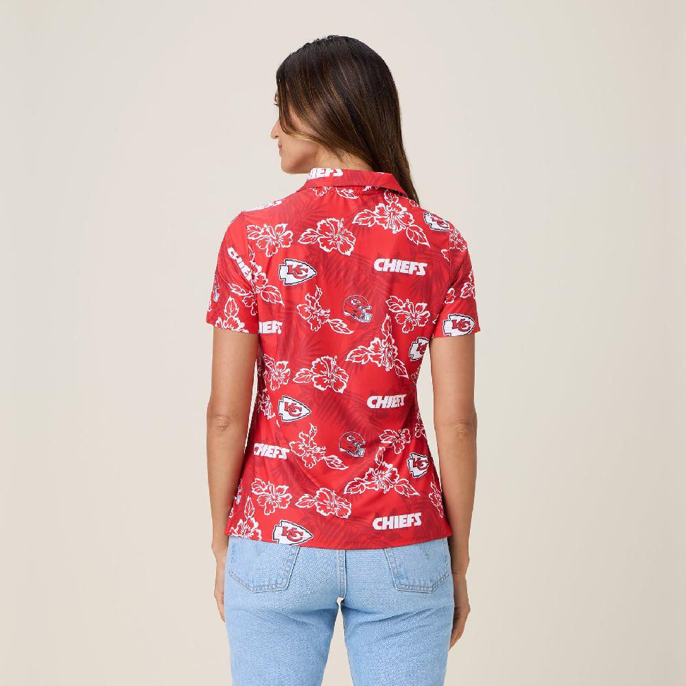 Reyn Spooner WOMEN'S KANSAS CITY CHIEFS GAME DAY PERFORMANCE POLO