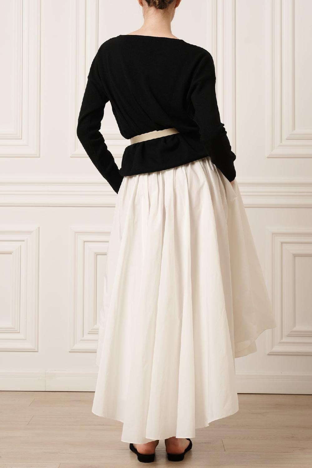 Rhea Costa Rania Boat Neck Cashmere Sweater In Embassy