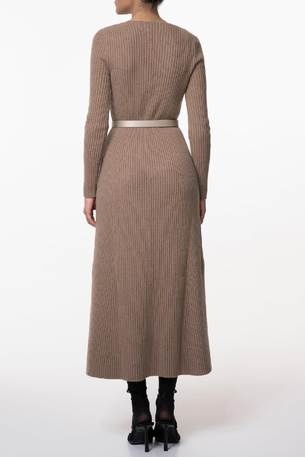 Rhea Costa Adriel Wool And Cashmere-blend Dress