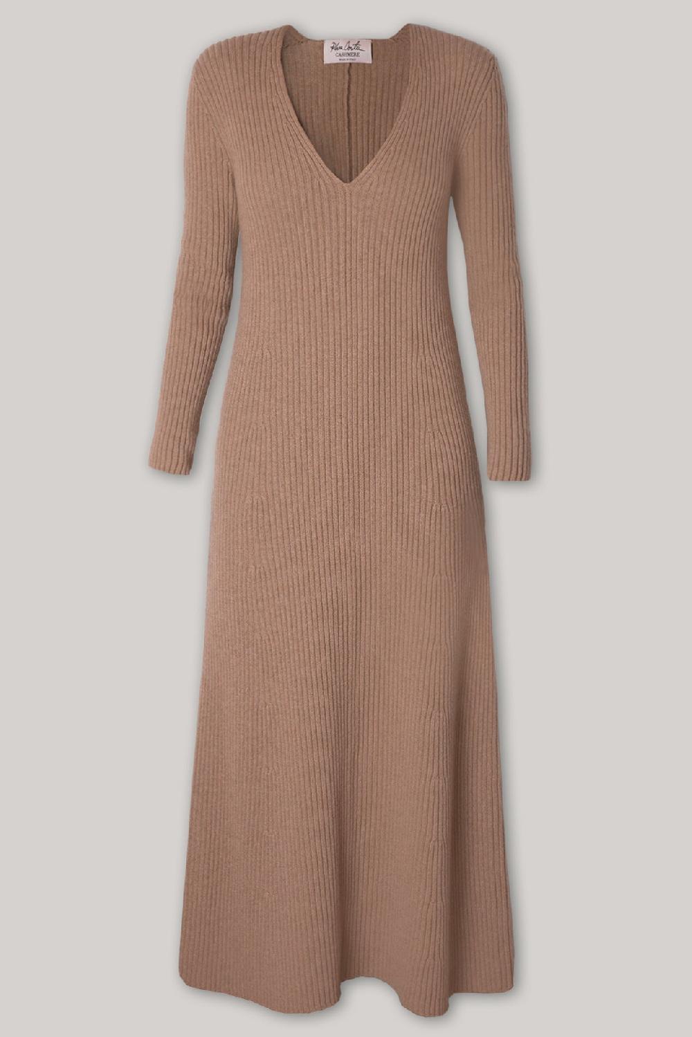 Rhea Costa Adriel Wool And Cashmere-blend Dress