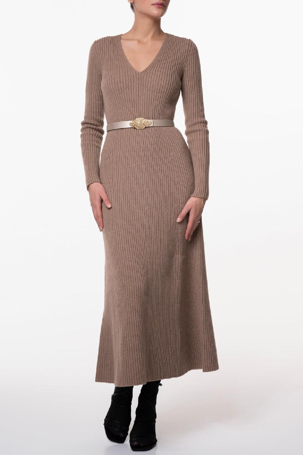 rhea costa Adriel Wool and Cashmere-blend Dress