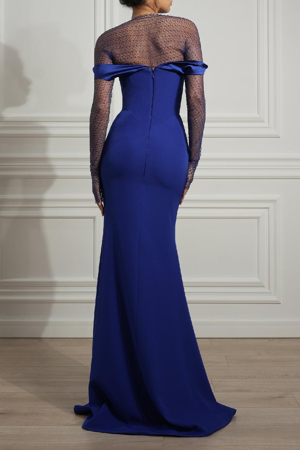 Rhea Costa Alexa Royal Blue Dress