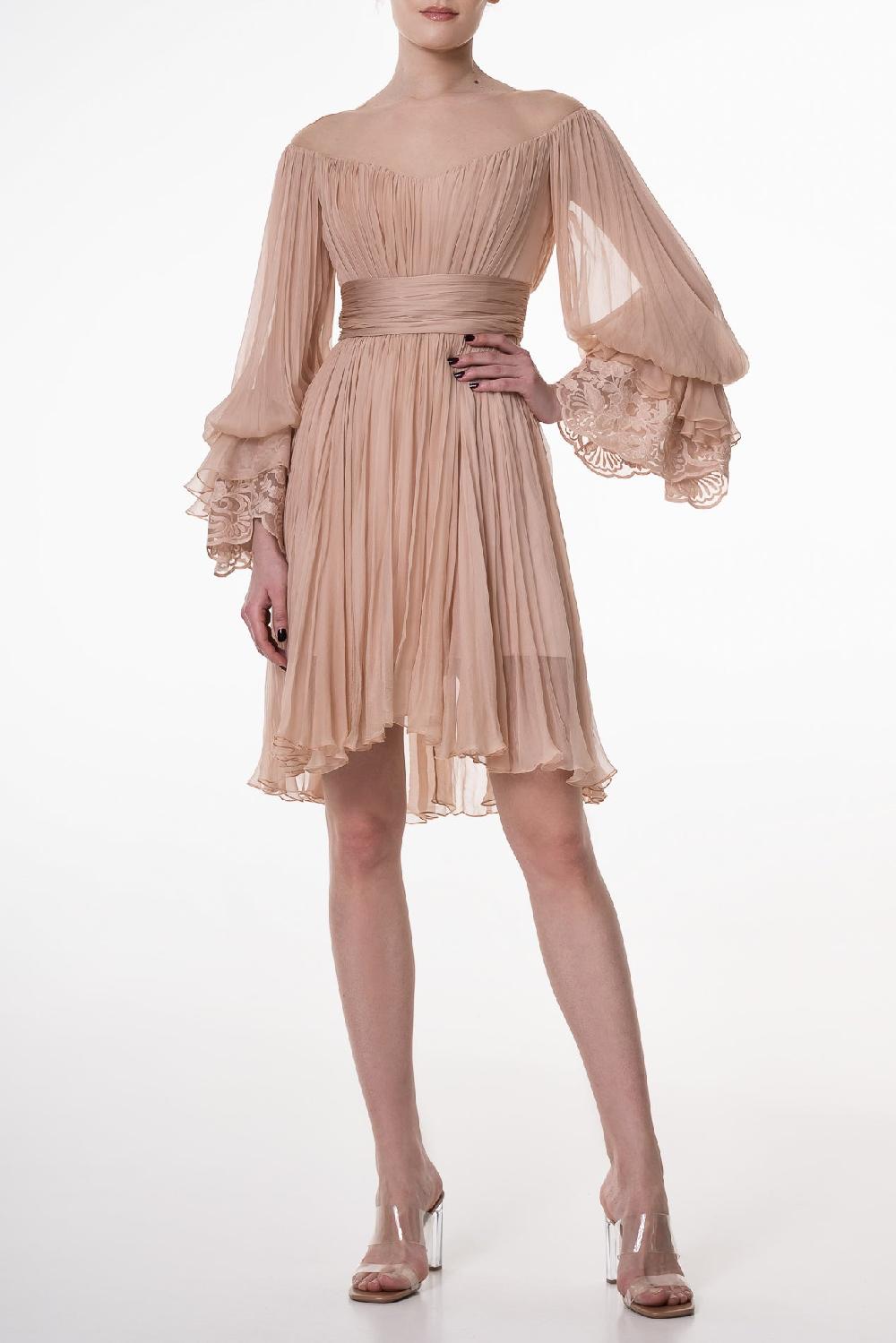 rhea costa Allegra Boho Short Dress