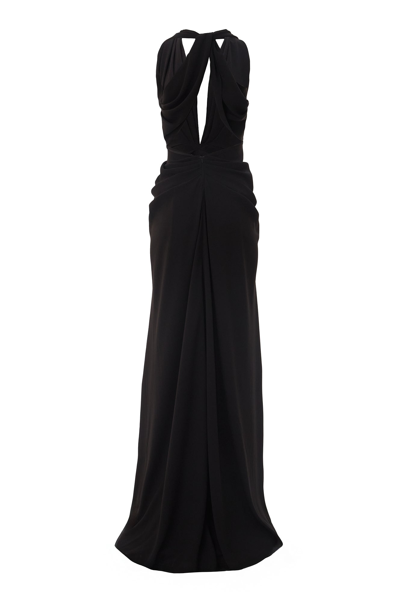 Rhea Costa Artemis Long Dress In Black
