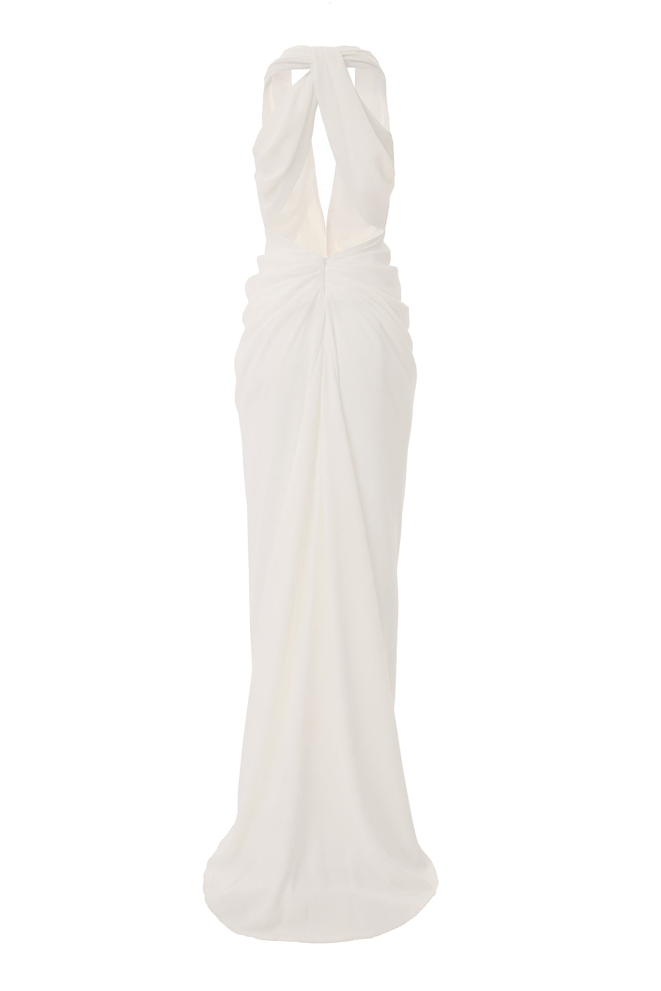 Rhea Costa Artemis Long Dress In Off-White