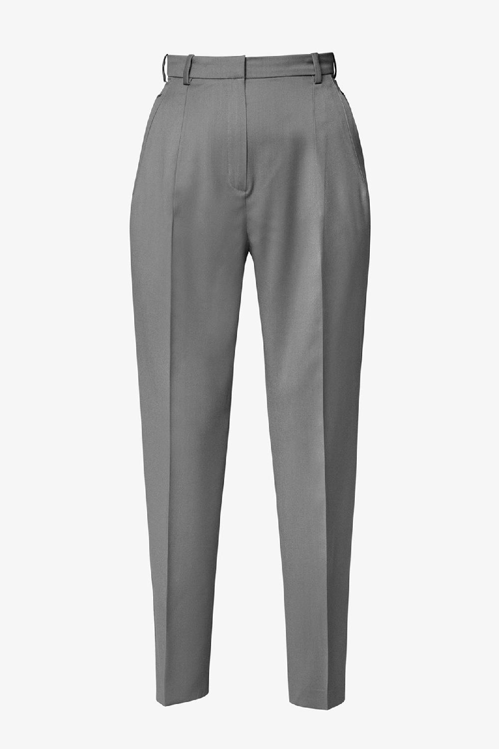 rhea costa Classic Conic Wool Pants in Anthracite